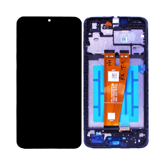 Touch+Display+Frame Samsung Galaxy A04 2022/A045 Service Pack Black